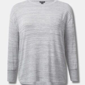 Torrid Hacci Drop Shoulder Sweatshirt